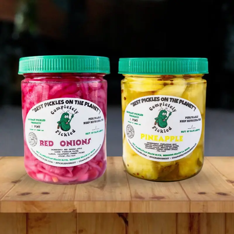 Pineapple & Red Onion Pickles