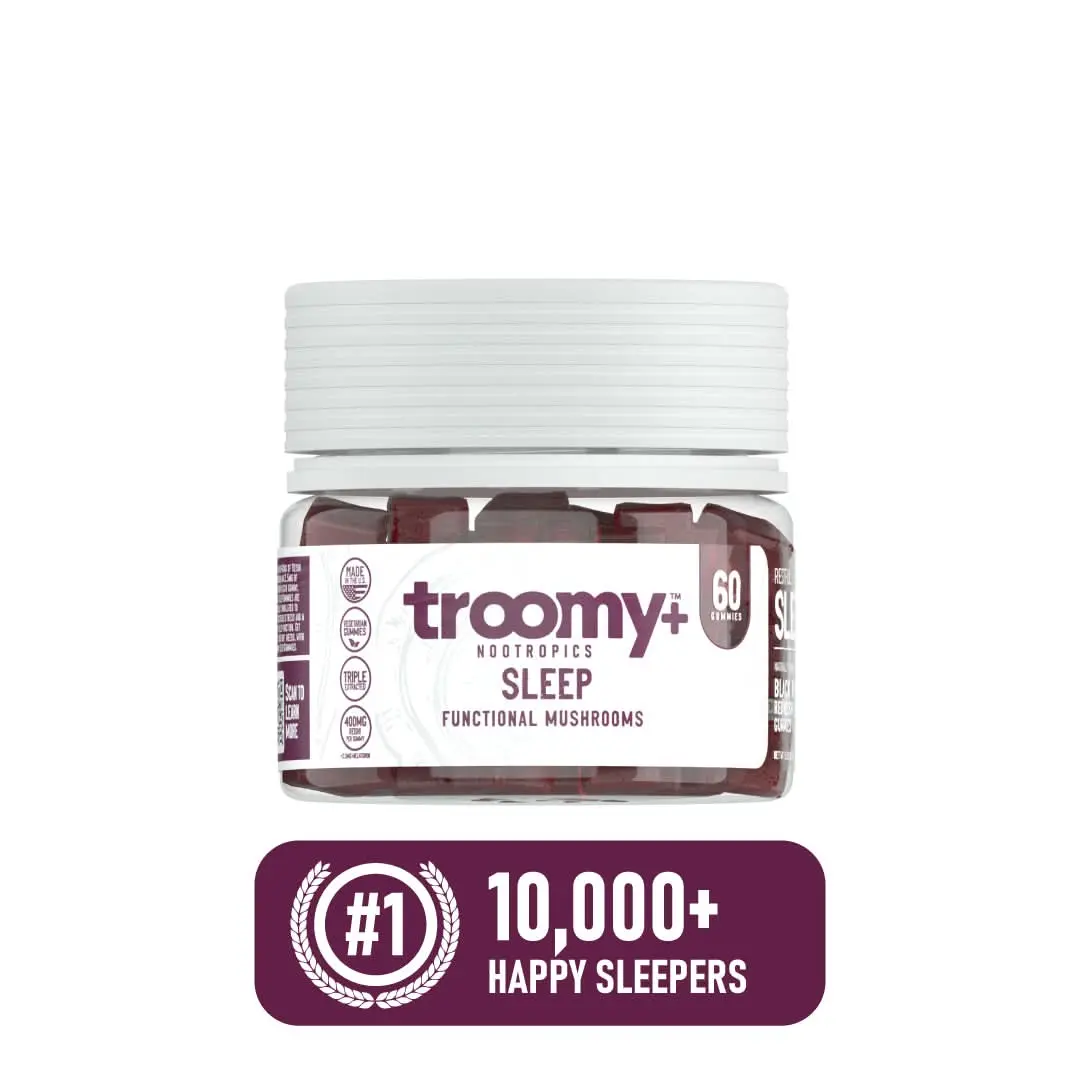 Sleep: Reishi + Melatonin Gummies