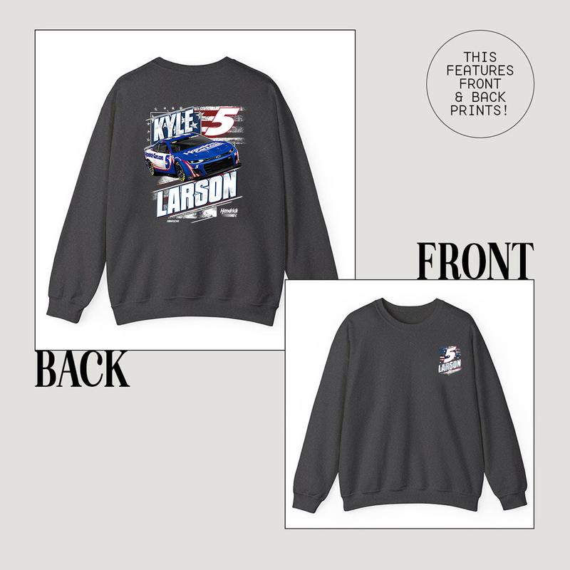Mens Kyle Larson Hendrick Motorsports Team Collect Sweatshirt Eco-Friendly, Sustainable Wear