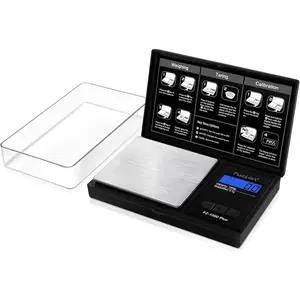 Swiilpo Digital Pocket Gram Scale .1 Gram Accuracy, 1000g Small Jewelry Scale, Mini Digital Scale for Food, Herb, Spice, Coin - Weight Gram and Oz,By Traiisutor