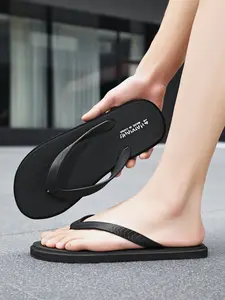 Comfortable Breathable Sandals, Soft Elastic Thick Sole Anti-Slip, Home Bathroom Summer Slippers, Casual Eva Material, All Seasons