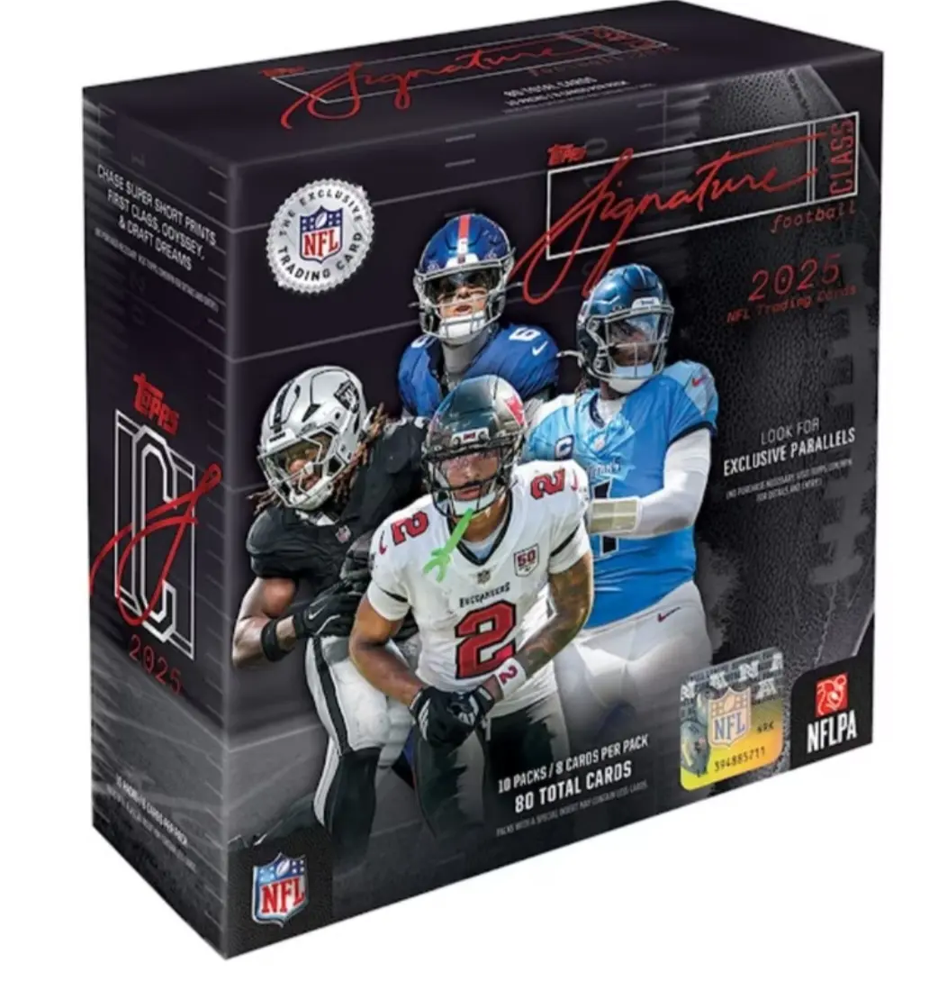 (5) Box Topps Signature Mega Box, Sports Trading Cards