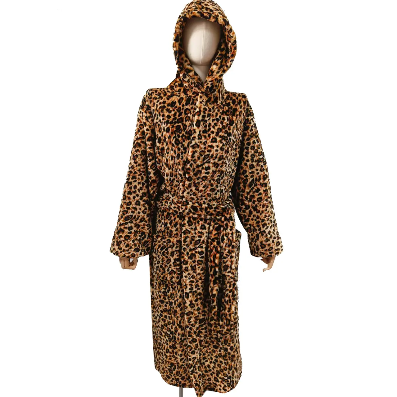 Big leopard print (with hat)