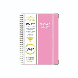 A5 Spiral Notebook, 300 Pages, Vintage Cover Journal for School, Office, Notes and Daily Writing