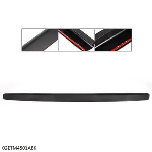 New ABS Plastic Tailgate Cap Top Molding Spoiler - Auto Replacement Body Kit Accessory, Fit for 1999-2007 Chevy Silverado & GMC Sierra SL Chevy/GMC Trucks, Auto Parts for Vehicle Body, Frame & Bumpers, Truck Accessories Decal Autos
