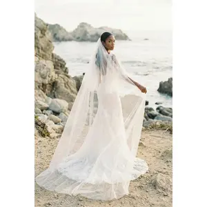 BEAU CHAPEL PLAIN VEIL WITH BLUSHER
