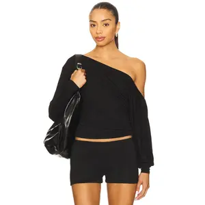 ALL THE WAYS Matilda Top in Black