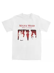 My favorite Malice musician Mizer T-shirt printed hip-hop streetwear short sleeved Harajuku men's and women's retro unisex top