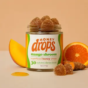 Pure Honey IMMUNITY Gummy | 8 Mushrooms, Turmeric & Mango