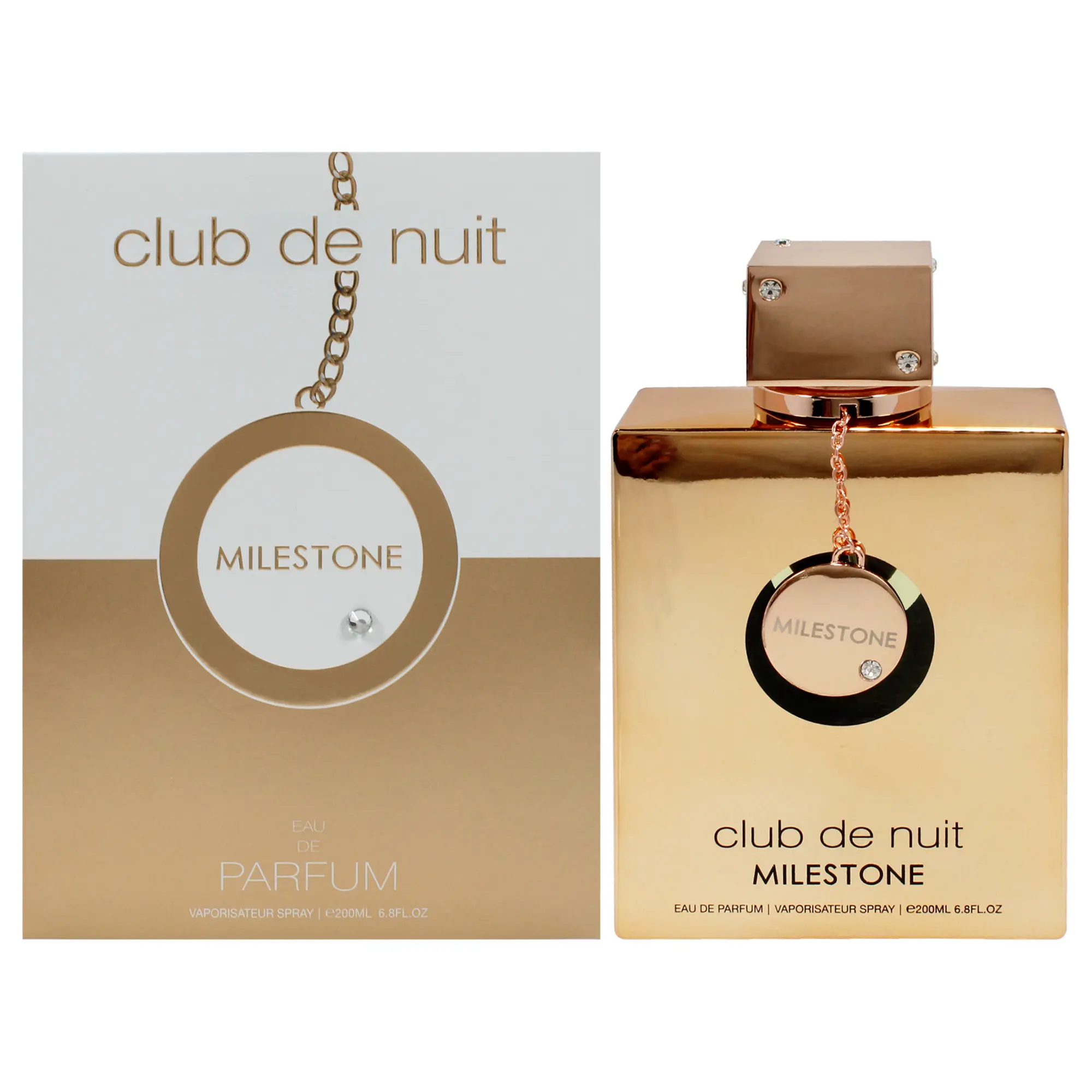 Club De Nuit Milestone by Armaf for Unisex - 6.8 oz EDP Spray Club De Nuit Milestone by Armaf for Unisex - 6.8 oz EDP Spray