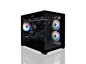 AVGPC Hellfire Gaming PC AMD Ryzen 5 9600X; GeForce RTX 5070 12GB; 16GB DDR RAM; 1 TB NVME M.2 SSD; 360mm AIO Liquid Cooler; ARGB Fans; WiFi/AC ; Dual Chamber Case; Windows 11 Home
