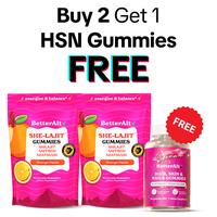 BUY 2 Orange Gummies & GET HSN Gummies FREE