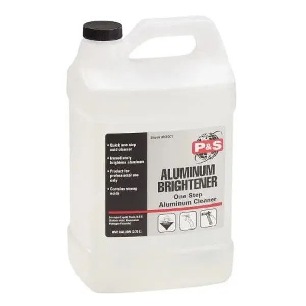 P&S ALUMINUM BRIGHTENER, ONE STEP ALUMINUM CLEANER