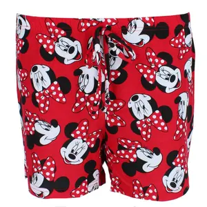 Jerry Leigh Women's Minnie Mouse Bow Toss Lounge Short