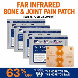 Japan Pharmaceutical Far-Infrared Bone Pain Patch WarmTherapy Patch (7 patches per bag) used for relieving bonepain and muscle recovery therapy care patch Healthmaintenance treatment patch summervibes summervibes