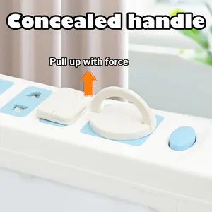 40 Counts Outlet Covers, High-Quality Electrical Safety Caps with Discreet Removal Handle (Assorted Colors) Gifts Babies