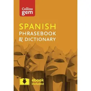 USED-Collins Gem Spanish Phrasebook & Dictionary by Collins Uk (Paperback)