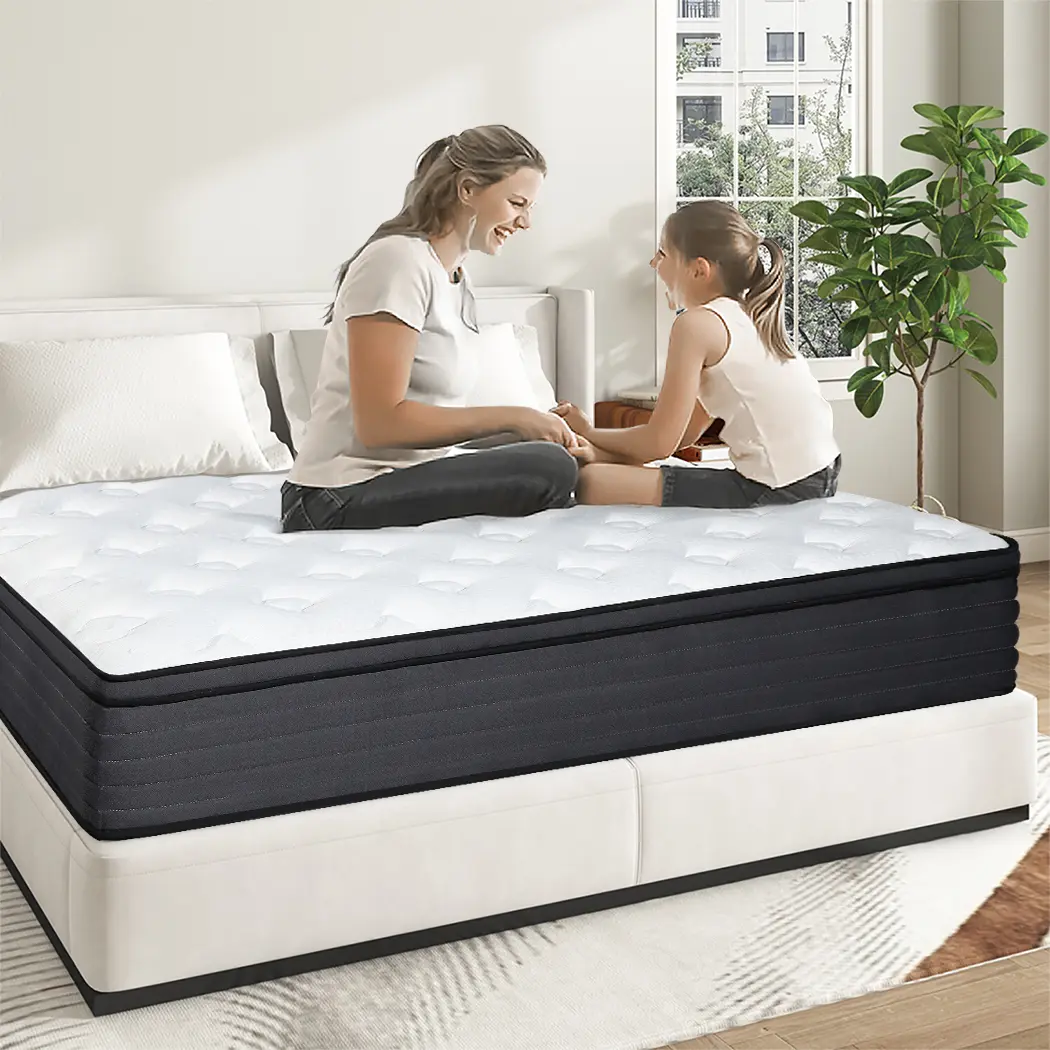 12 inch Medium Firm Hybrid Good Mattress Memory Foam and Pocket Spring Twin Full Queen King Size Mattress In a Box bed  mattress motion isolation