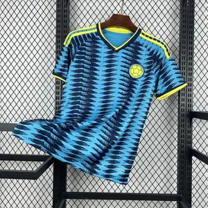 [Jersey For WC 2026] - Colombia 2026 Away Soccer Jersey - For W.C 2026 - Full Print Logo DL7