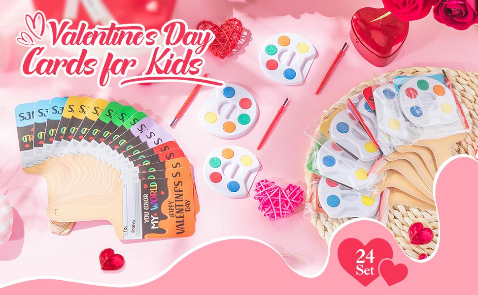 18/36 Pcs Mini Watercolor Paint Sets Valentines Day Gifts Bulk for Kids Valentines Cards Include watercolor Paint and Canvas Panel with Wooden Easel Brush Kit for School Classroom teacher students Holiday Gifts 18/36 Pcs Mini Watercolor Paint Sets Valentines Day Gifts Bulk for Kids Valentines Cards Include watercolor Paint and Canvas Panel with Wooden Easel Brush Kit for School Classroom teacher students Holiday Gifts