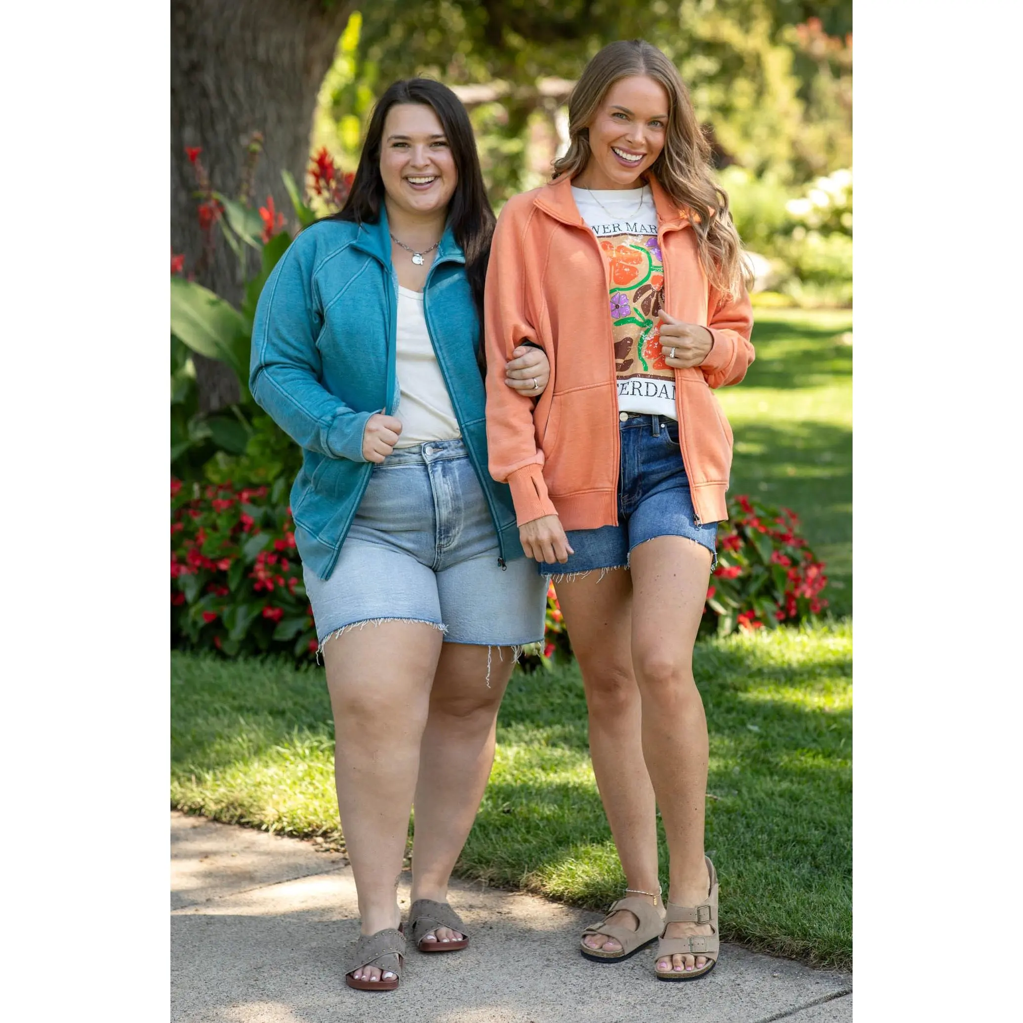 Cozy Campfire Full Zip Sweatshirt Jacket