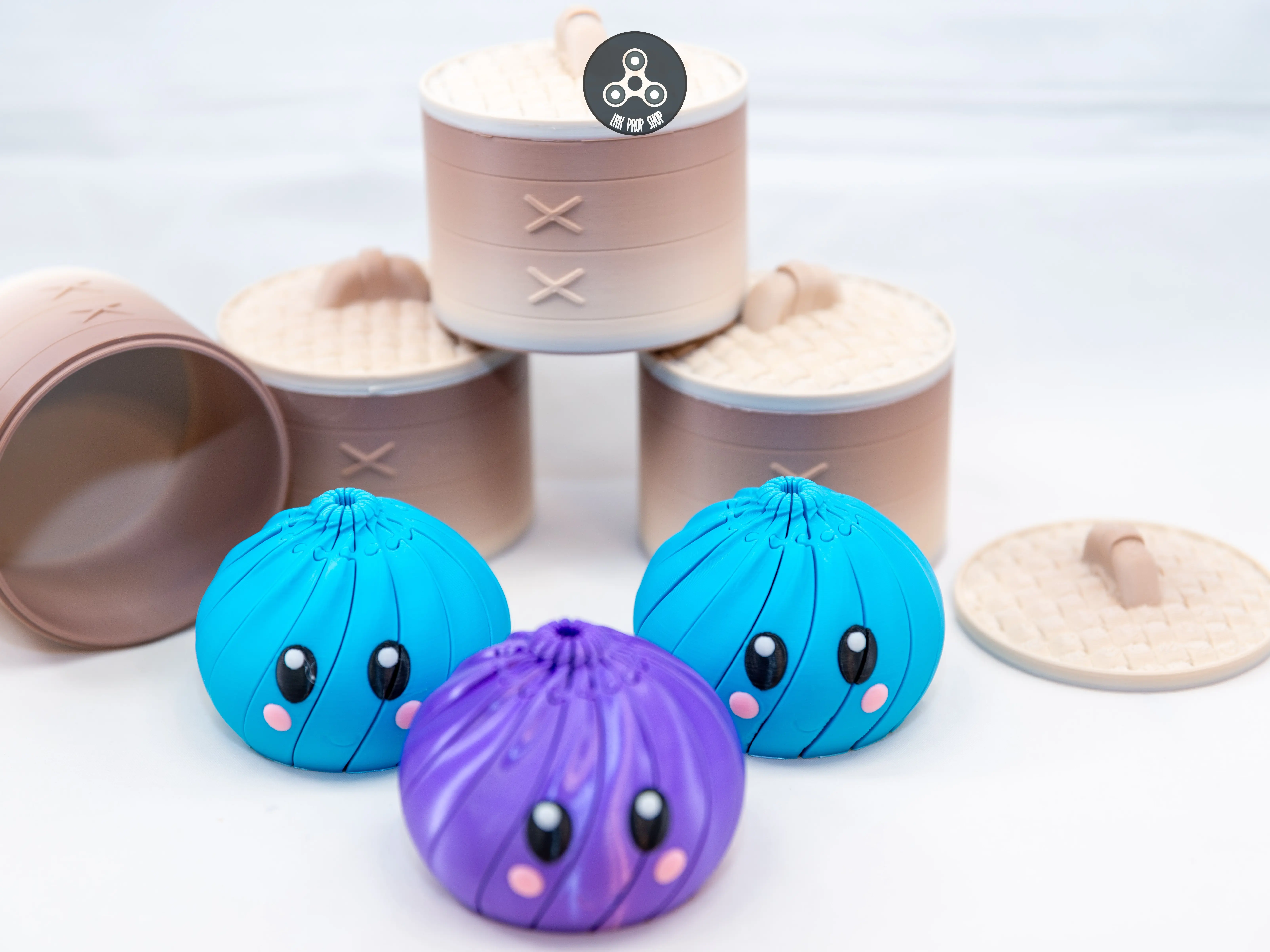 Fidget Dumpling - Articulated Dumpling - Dumpling Statue - Dumpling Decor