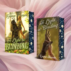 A Light So Blinding - Troll Monster Romance - Signed Special Edition Hardcover - The Kingdom Below Book #2