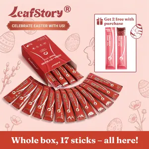 LeafStory Yerba + Apple Vinegar Reset Jelly（17 Sticks) : Mixed Berry Flavor, Support Digestion, Gut Health, and Metabolism, Debloat, Natural Ingredients , Sugar-Free, Gluten-Free, Non-GMO, Gelatin-Free-S1