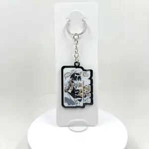 Custom anime Keychain double sided