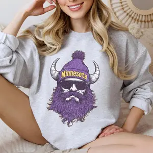 Vintage Minnesota Football Sweatshirt, Trendy Fan Gifts, Game Day Apparel, Unisex Sweatshirt, Crewneck Pullover