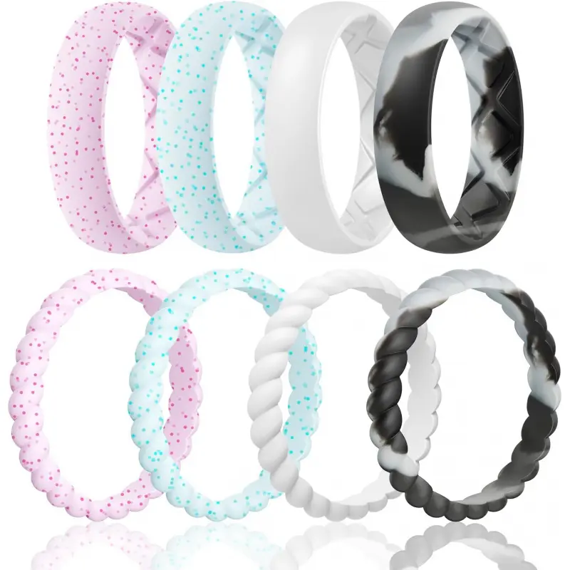SETB5-Light Pink Sparkle, Light Green Sparkle, Whi