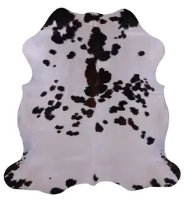 SUPER SALE Tricolor Natural Cowhide Rug - Large 6'9"H x 6'8"W