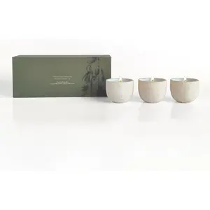 2026 Lunar  Year Candles | Growth, Festive & Joy | 3pk Votives Candles - Refillable Wellness Candle with Essential Oils, Soy Wax Blend in Ceramic Vessels,   Wicks | Votive 2 oz