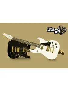 Stagg 28413 30th Anniversary Electric Guitar - Black