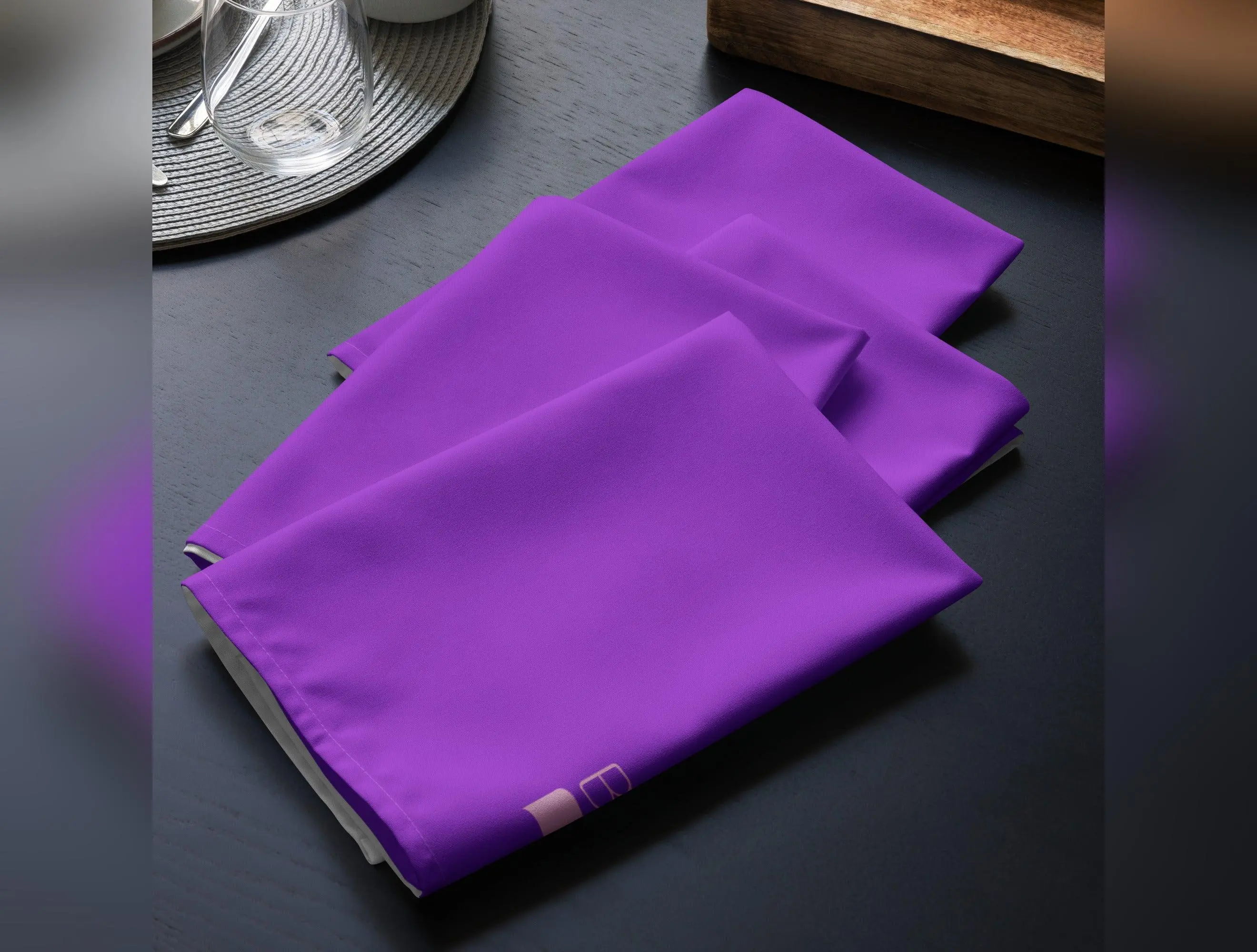 Fuchsia BeSculpt Cloth Napkin Set of 4