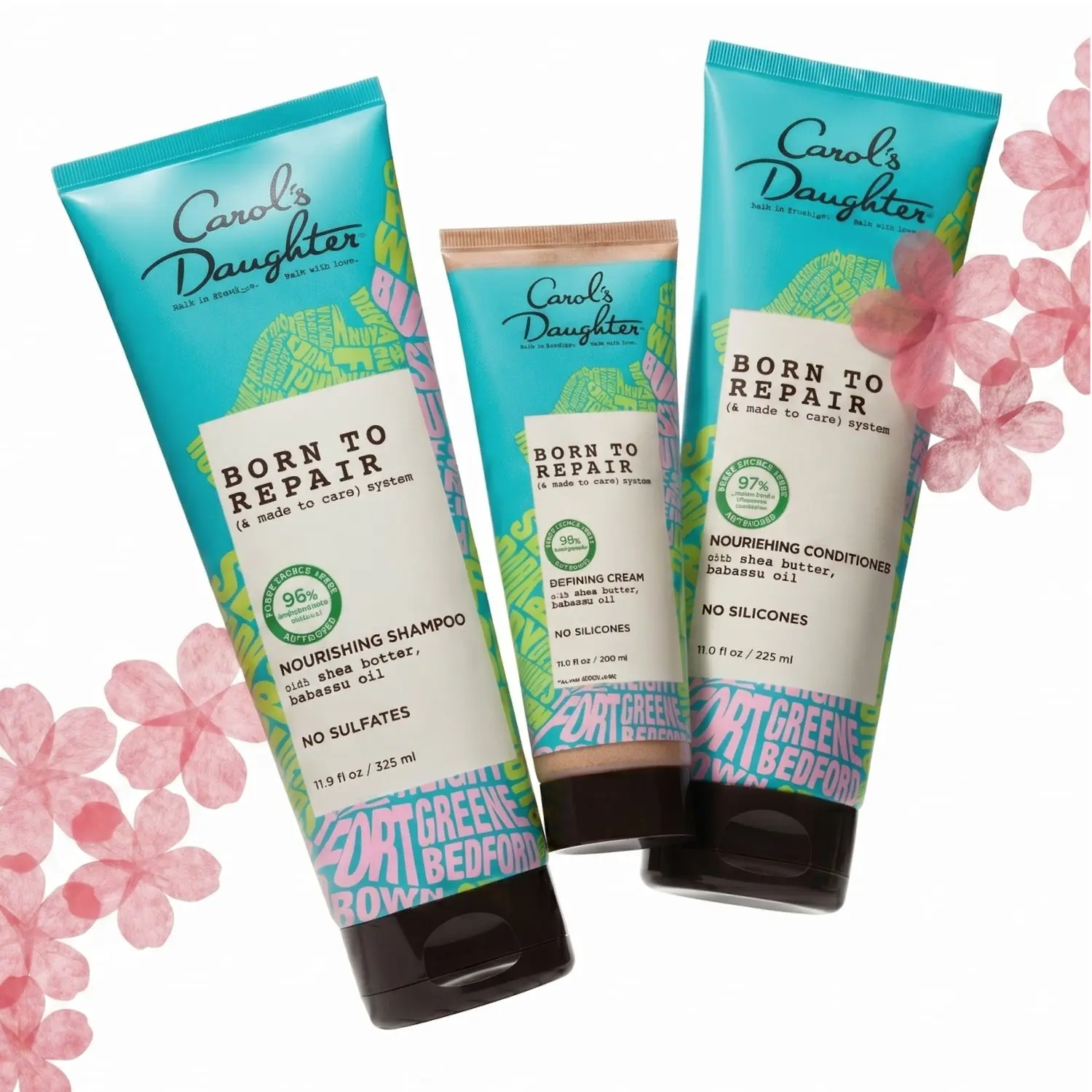 Born to Repair Shampoo, Conditioner and Leave-in Cream Bundle