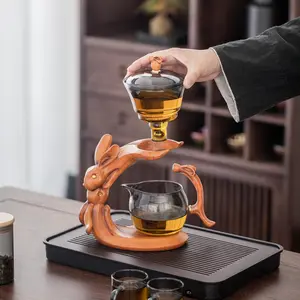 Cute Rabbit Design Tea Infuser, 1 Set Magnetic Tea Making Tool, Heat Resistant Tea Making Tool for Home Office Use