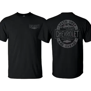 Chevy Truck Speed Shop Men's T-Shirt for Men, Truck Shirt, 100% Cotton, Menswear Streetwear, Made In USA