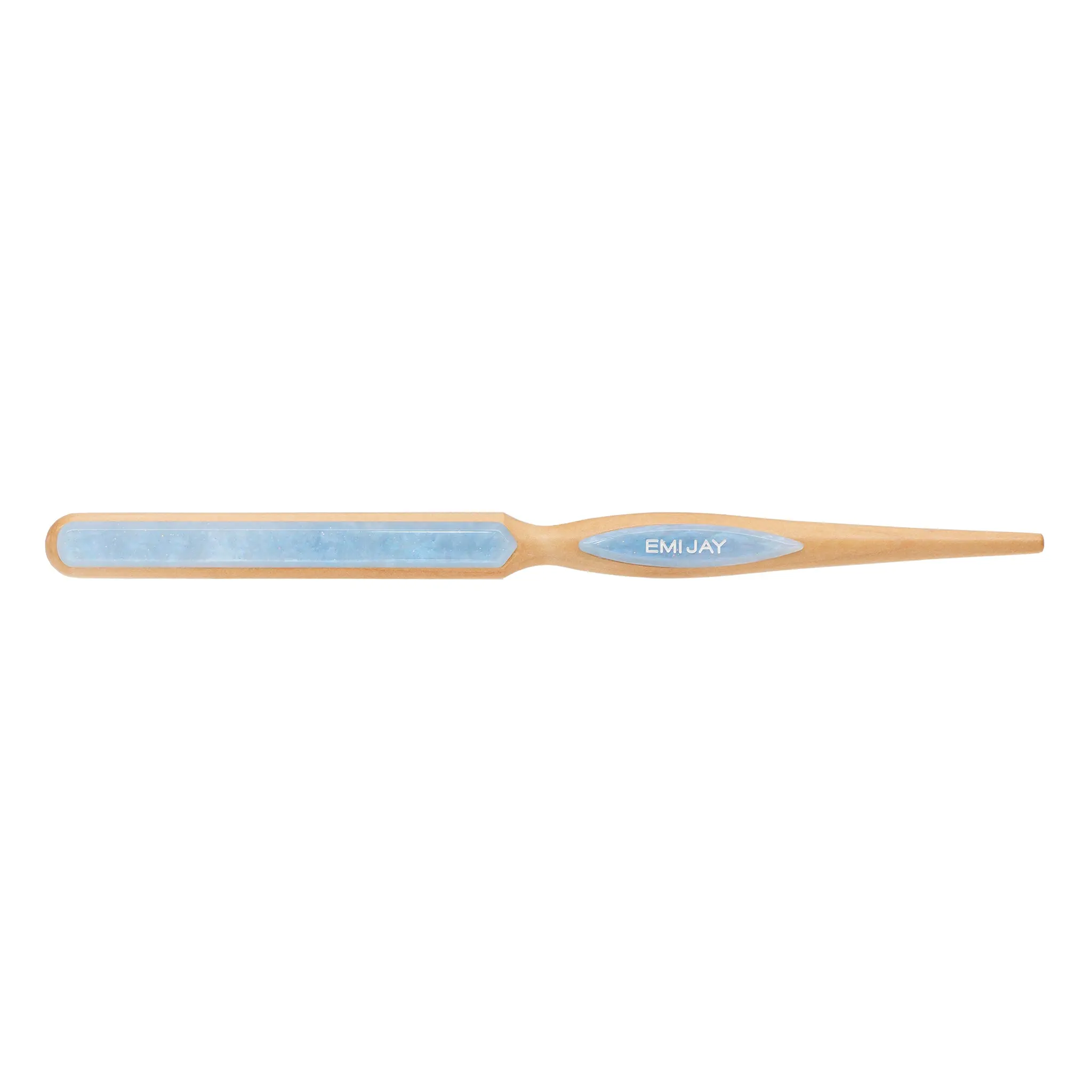Emi Jay Styling Brush Bamboo Hair Brush in Blue Sugar