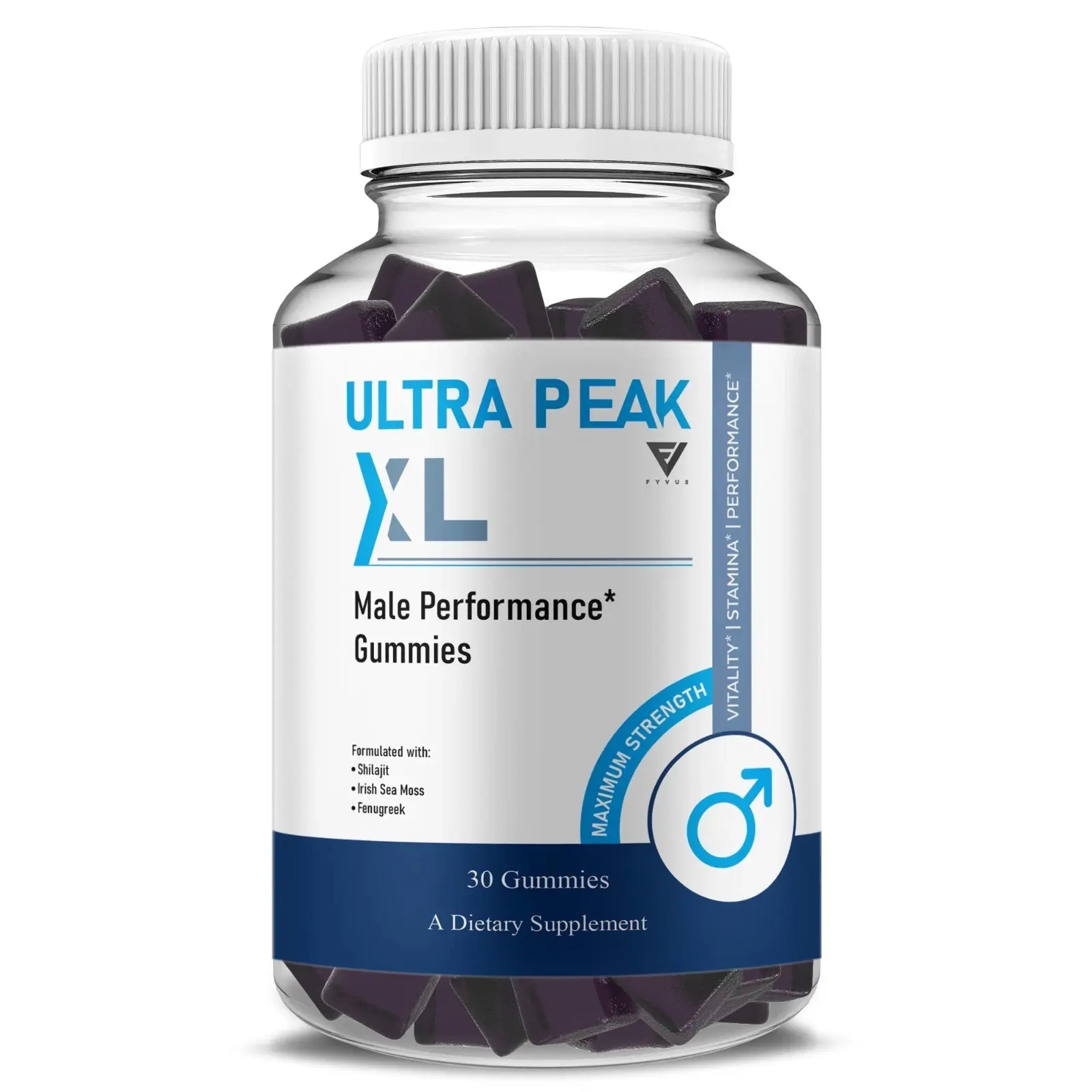Ultra Life Dietary Gummies - Chewable Daily Supplement with Natural Fenugreek, Mineral Blend, Daily Energy & Wellness Support (1-Month Supply, Prop 65 Safe, Metabolism Boost)