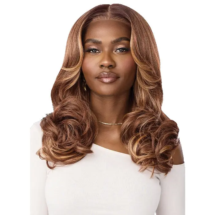 Outre Melted Hairline Glueless HD Transparent Lace Front Wig - MH 147