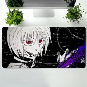 Hunter X Hunter Kurapika Anime-Inspired Desk Mat, Gaming Mouse Pad, Gift for Anime Lovers