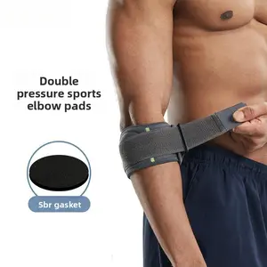 Elbow Brace Support Strap - Forearm Compression Sleeve, Tennis Elbow Brace for Men and Women, Fit Wrap Band for Weightlifting, Tennis, Golf Pressure Relief & Sports Injury Recovery