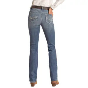 Rock & Roll Denim® Ladies Raised Denim Riding Jeans RRWD4RR106-202