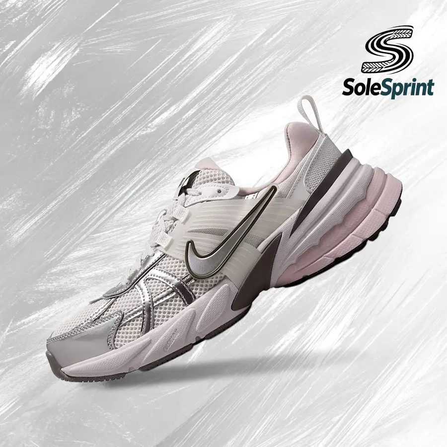Nike V2K Run (Women's) – Women's Lifestyle Sneakers – Shoes For Woman -Vintage -Spring & Summer-Inspired Running Shoes, Shock-Absorbing Comfort, Gym To Streetwear Casual Wear-back to school– FD0736 010