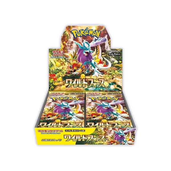 Pokémon Trading Card Game Wild Force Booster Box Scarlet & Violet SV5K Japanese Sealed