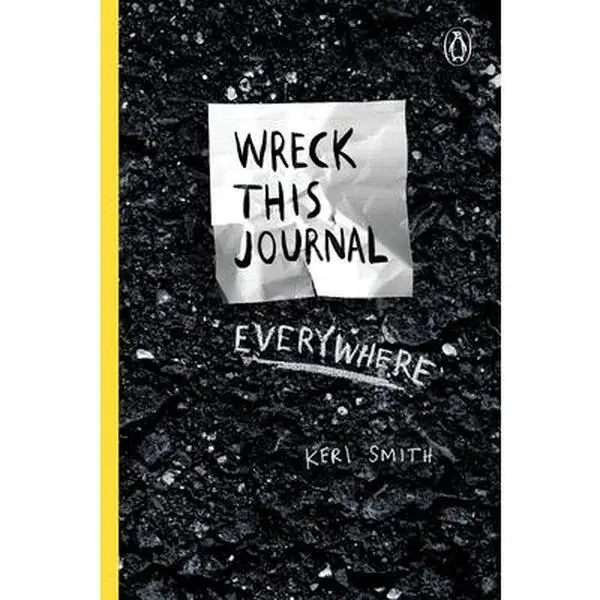 Wreck This Journal Everywhere: Pocket-Size Activity Journal with Prompts for Creative Expression, Miniature & City & Country Art, Hardcover Humanities & Social Sciences Career & Self-Help Book by Keri Smith