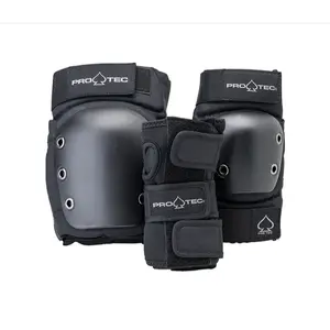 Pro-Tec - Street Junior 3 Pack Pad Set Black