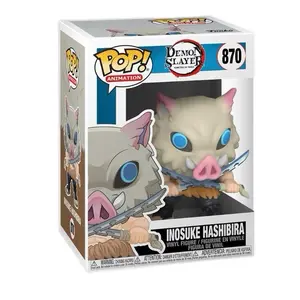 Funko Pop! Inosuke Hashibira #870 (Demon Slayer) Vinyl Figure - Anime Fan - Collectible