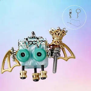 Mewodo Lunova Aeri 3-in-1 Handmade Bag Charm Keychain Pendant Necklace